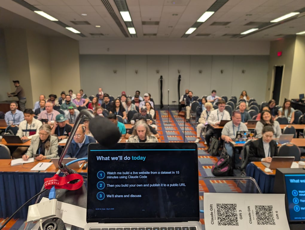 Building Applications with AI Coding Agents - SCSP AI+ Expo event artwork